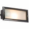 IP44 E27 Aluminium Brick Light With Extra Louvred Cover