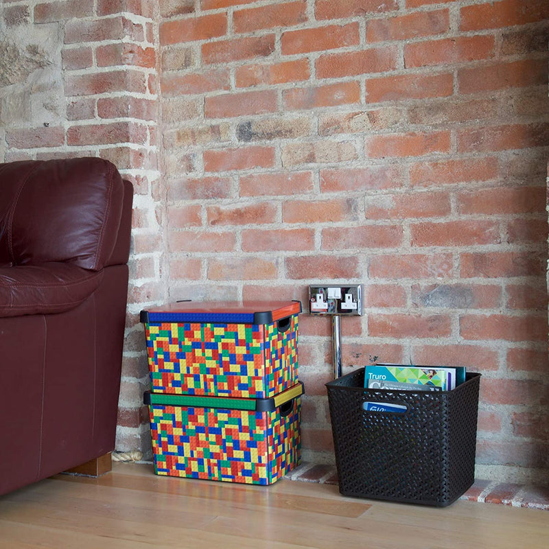 Bright Blocks 22L Deco Storage Box