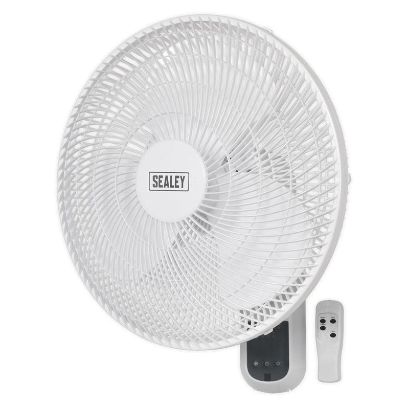 16" 3 Speed Wall Fan with Remote Control