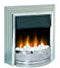Castillo Optiflame Electric Fire - Satin Silver