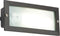 IP44 9W PL Low Energy Black Bricklight