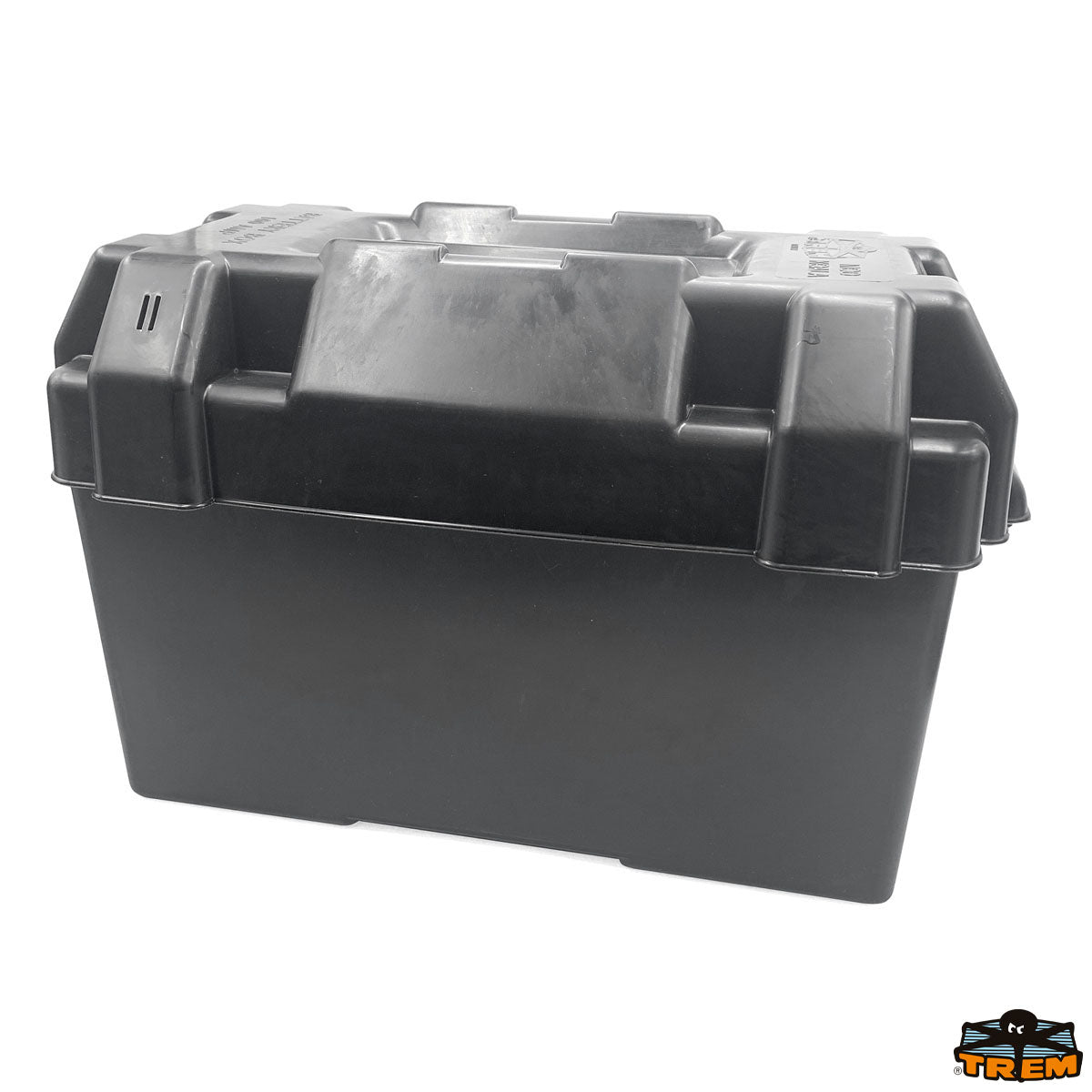 Large Battery Box with Strap - YELLOW