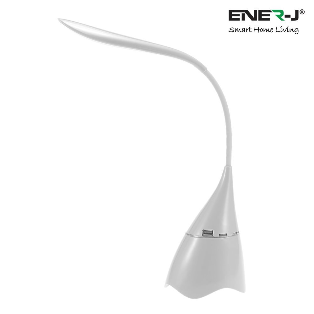 LED Desk Lamp with Bluetooth Speaker - Black