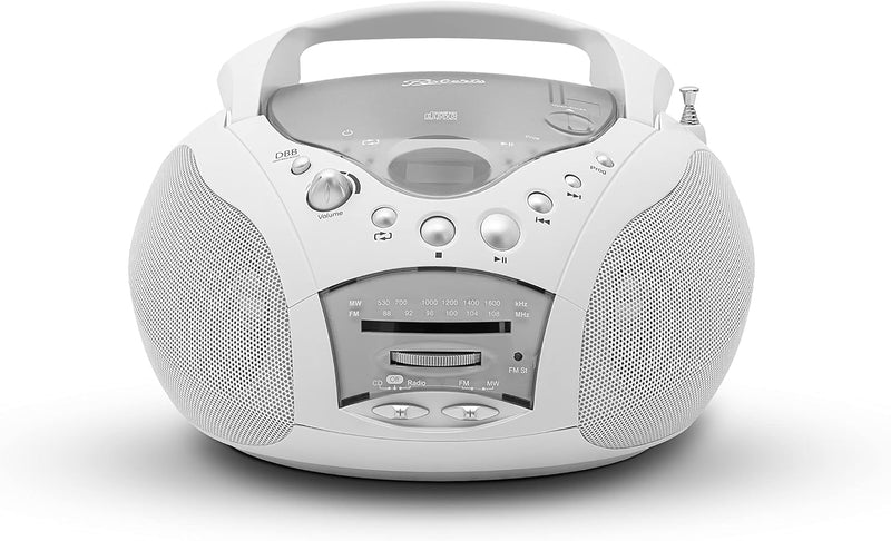 Swallow Radio & CD Player - White