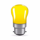 15W Small Bayonet Cap Pygmy Sign Bulb - Red