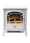 Chourchevel Optiflame Electric Stove - Matt White