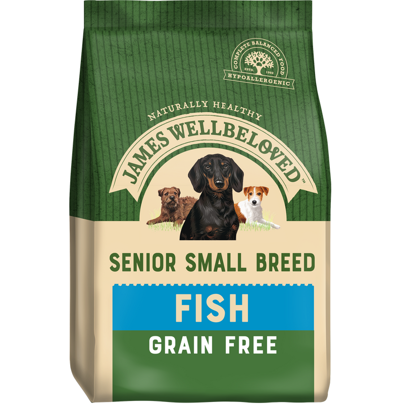 Complete Dry Small Breed Senior Grain Free - Fish - 1.5KG