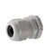 M12 IP68 Nylon Cable Gland with Locknut - Black