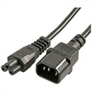 5m IEC C5 to IEC C14 Power Lead