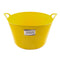 75L Heavy Duty Flexi Tub, Yellow