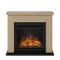 Frode Electric Fireplace, Natural Oak, UK Plug