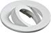 Evolve Fire Rated Twist & Lock Downlight Tilt Trim Bezel - White