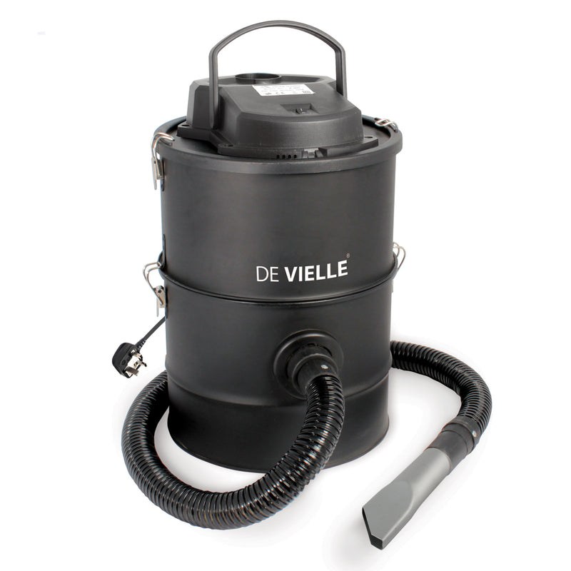 Double Chamber- 3 Filter Ash Vac 25Litre 1200W (Black)