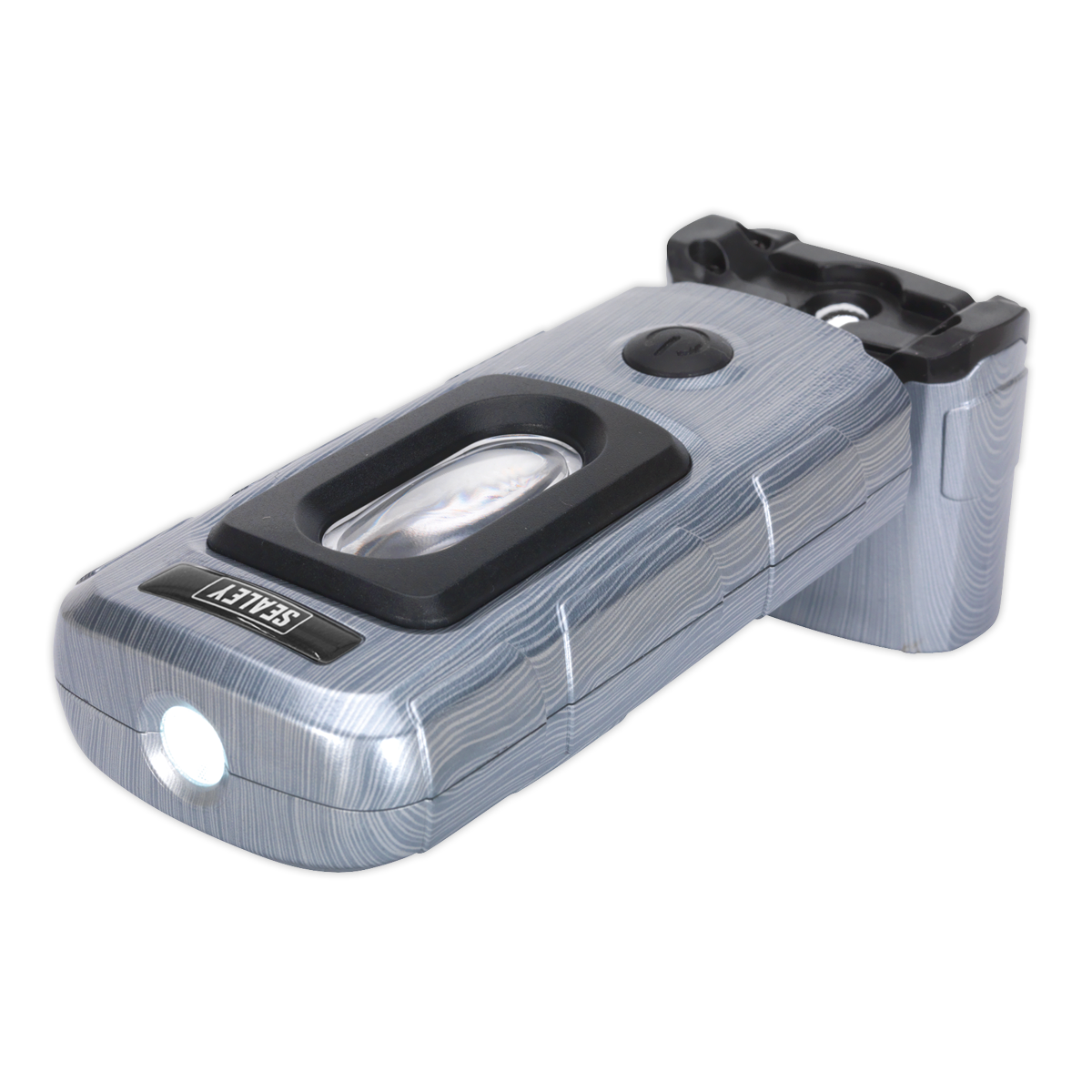 Rechargeable LED 360 Inspection Lamp - Brushed Aluminium