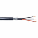 2.5mm 3 Core 31A Brown Black Grey 6943X Steel Wire Armoured SWA Outdoor Mains Power Cable - 25m