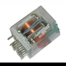 Plug-in 4 Pole 14 Pin 230V AC Industrial Square Terminal Relay