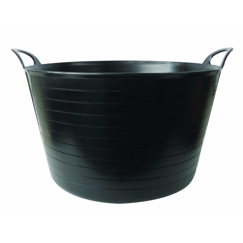 75 Litre Heavy Duty Flexi Storage Tub - Black