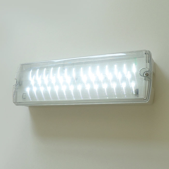 LED Bulkhead Emergency Light Fitting Non-Maintained
