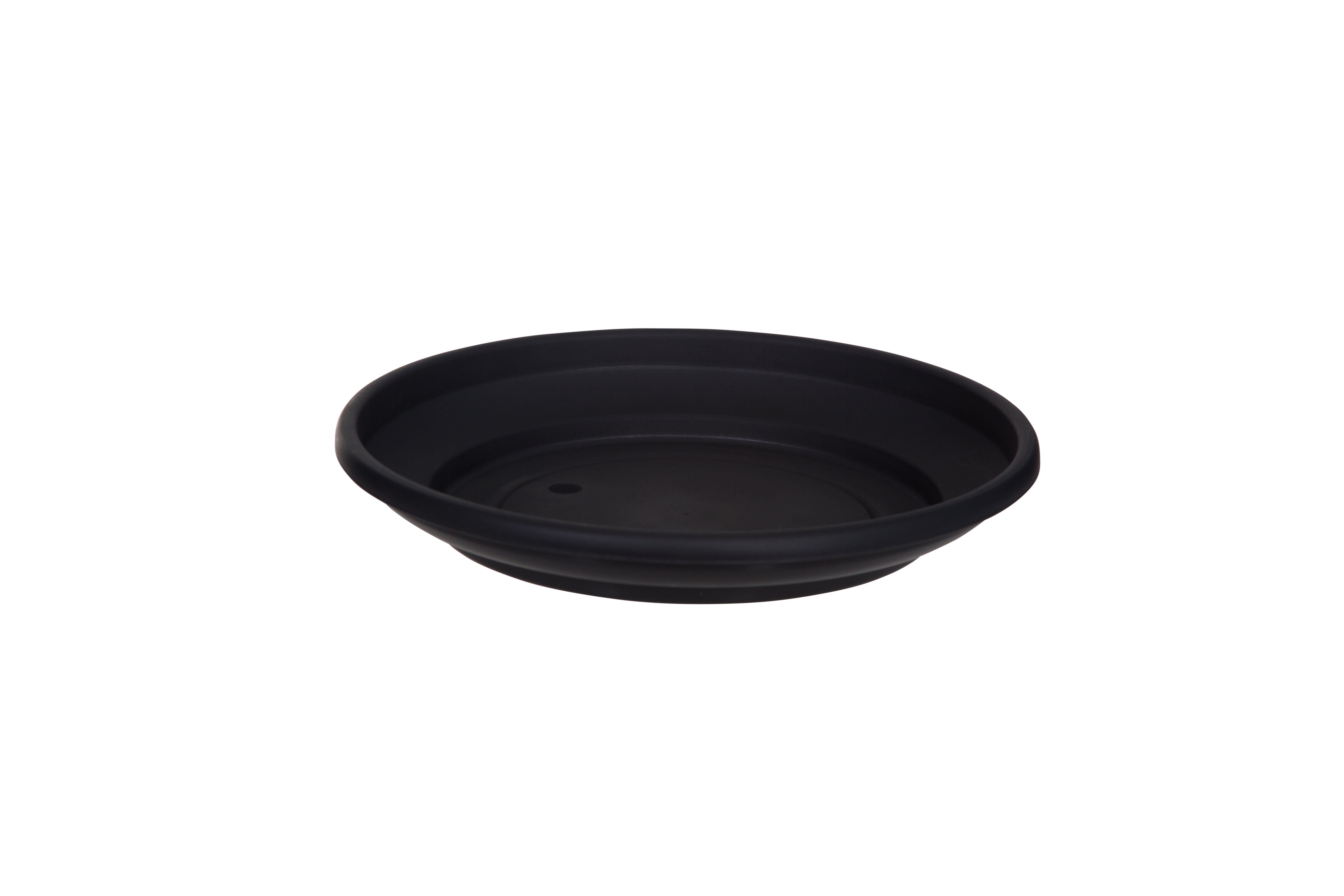 43cm Venetian Saucers for Round Planters, Black