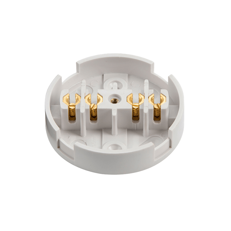 5A 4 Terminal Junction Box - Brown