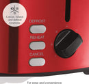 Equip 2 Slice Toaster, Red