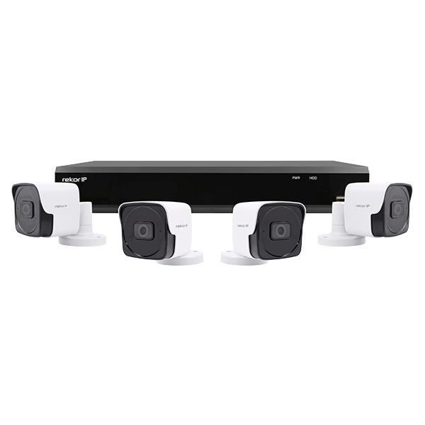 ESP 4 Channel Bullet CCTV System 1TB