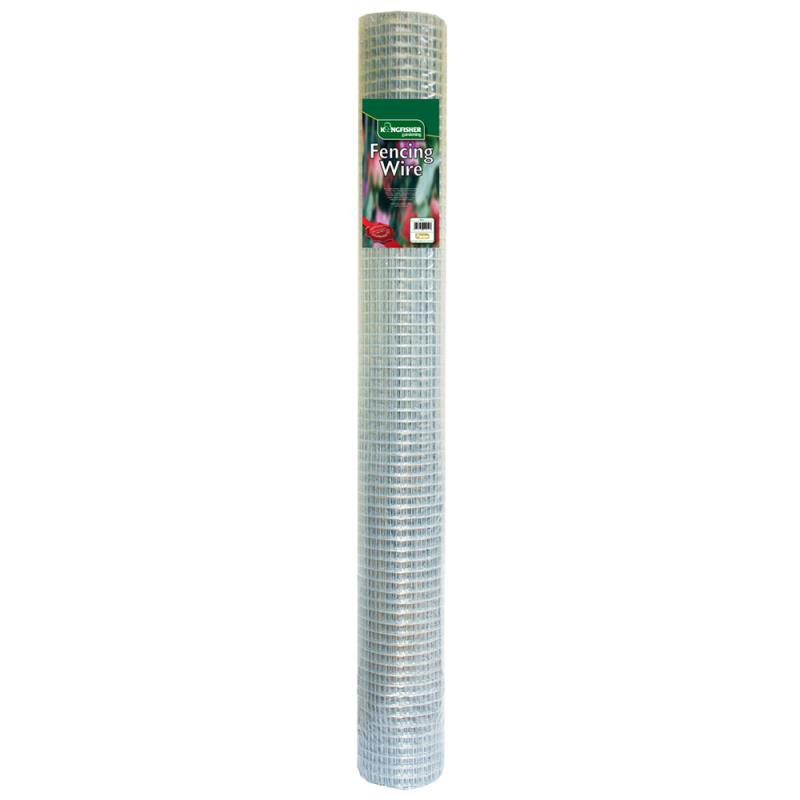 Square Mesh Wire Netting 90cm x 4m - 13mm