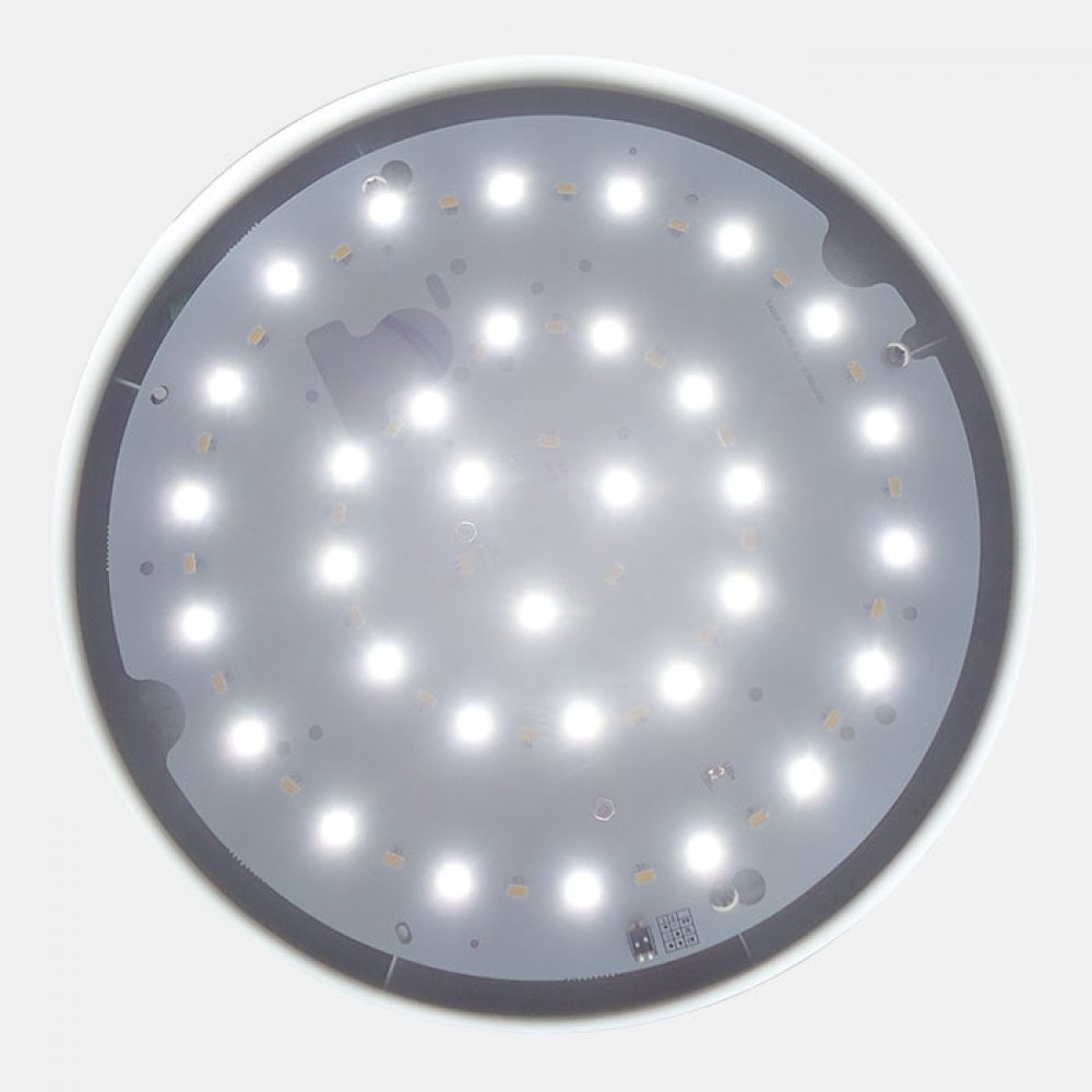 Colour Selectable LED Wall/Ceiling Light - Polished Chrome