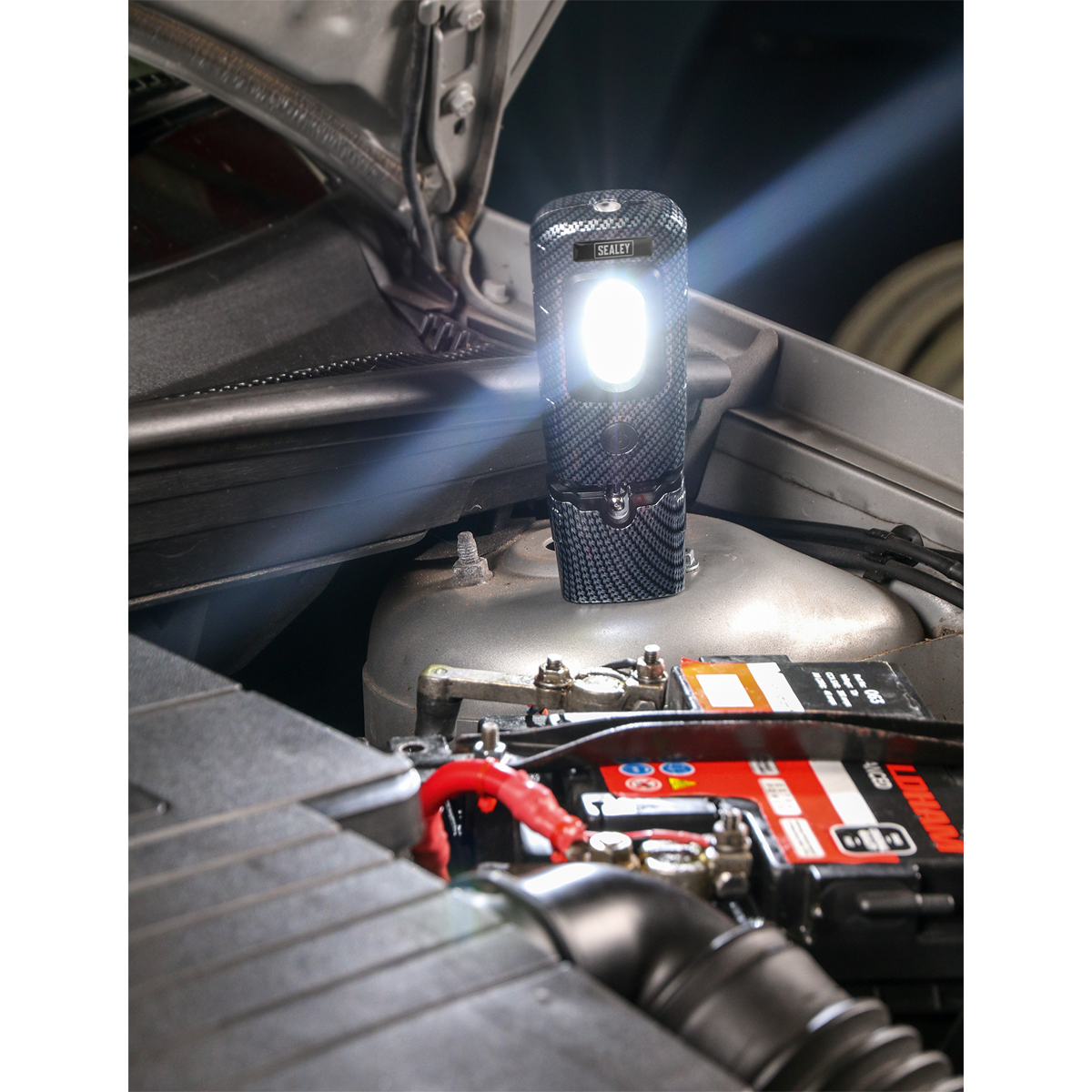 Rechargeable LED 360 Inspection Lamp - Carbon Fibre