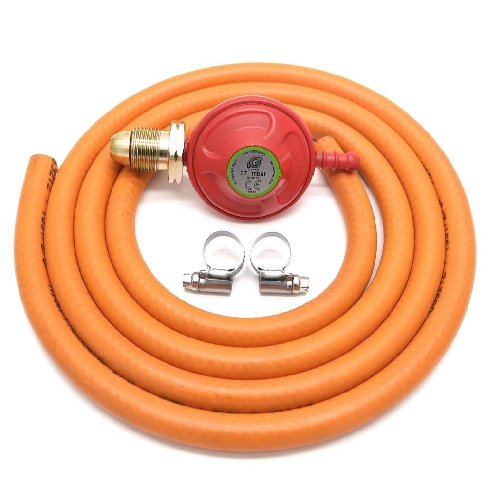 Red Propane Gas Regulator Kit