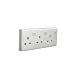 Single/Double to 3 Gang Socket Converter