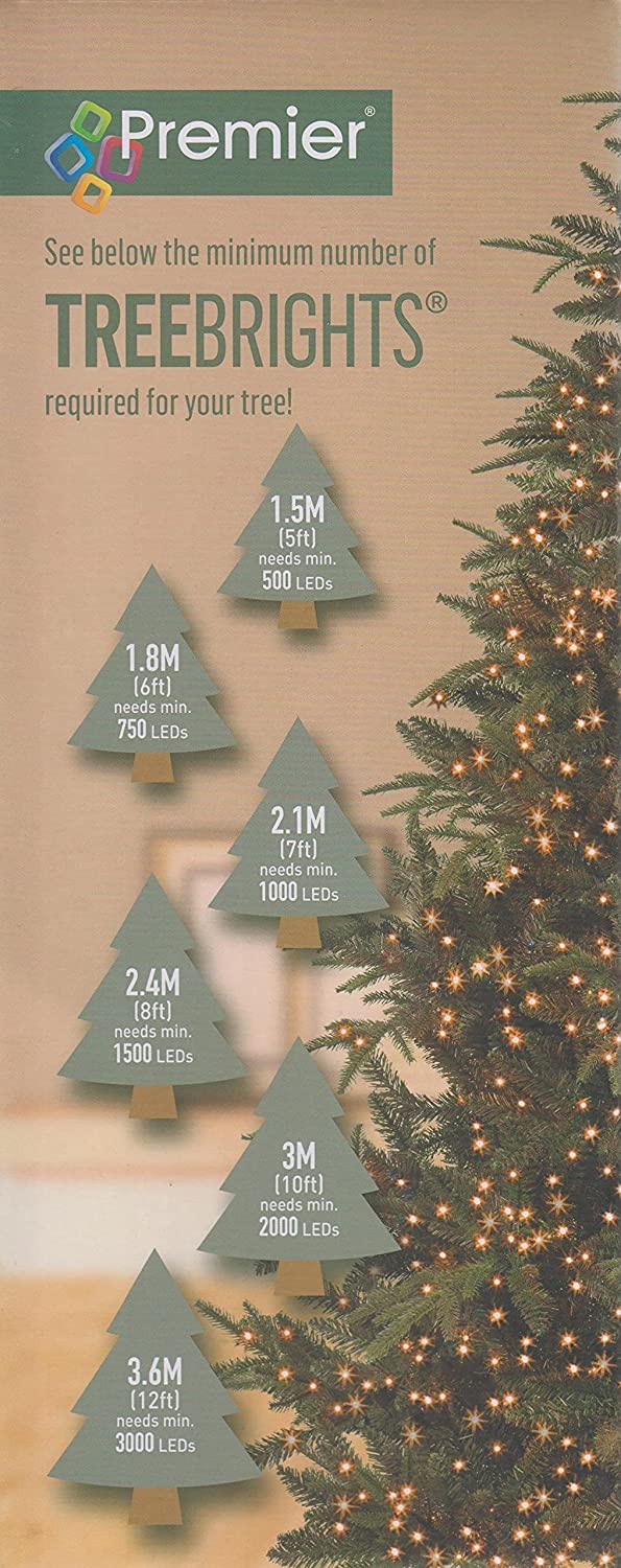 1000 LED Multi Action TreeBrights, Multi Coloured