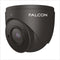 Falcon 8MP/4K IP Network IR Fixed Lens Turret Camera with Audio, Grey