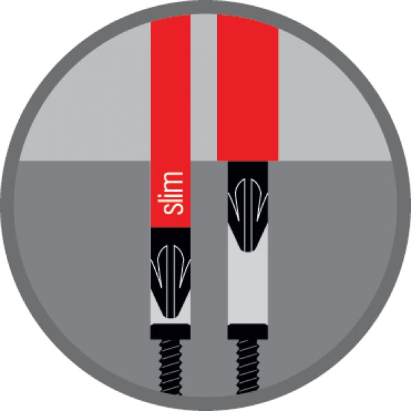 DextroVDE Slim Screwdriver Set of 5 PZ/SL