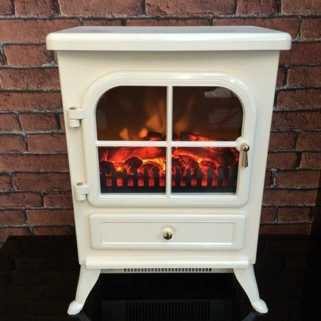 Classic 1.8kW Electric Stove - Cream