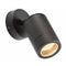 Adjustable IP65 Aluminium Black Indoor Outdoor Single Wall Light