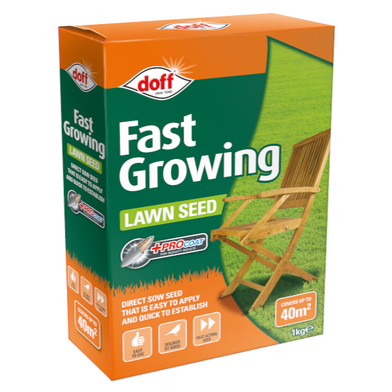 Fast Growing Lawn Seed with ProCoat - 1KG