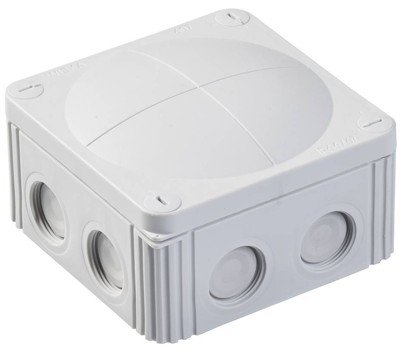 Combi 607/5 40A Grey IP66 Weatherproof Junction Adaptable Box Enclosure With 5 Way Connector