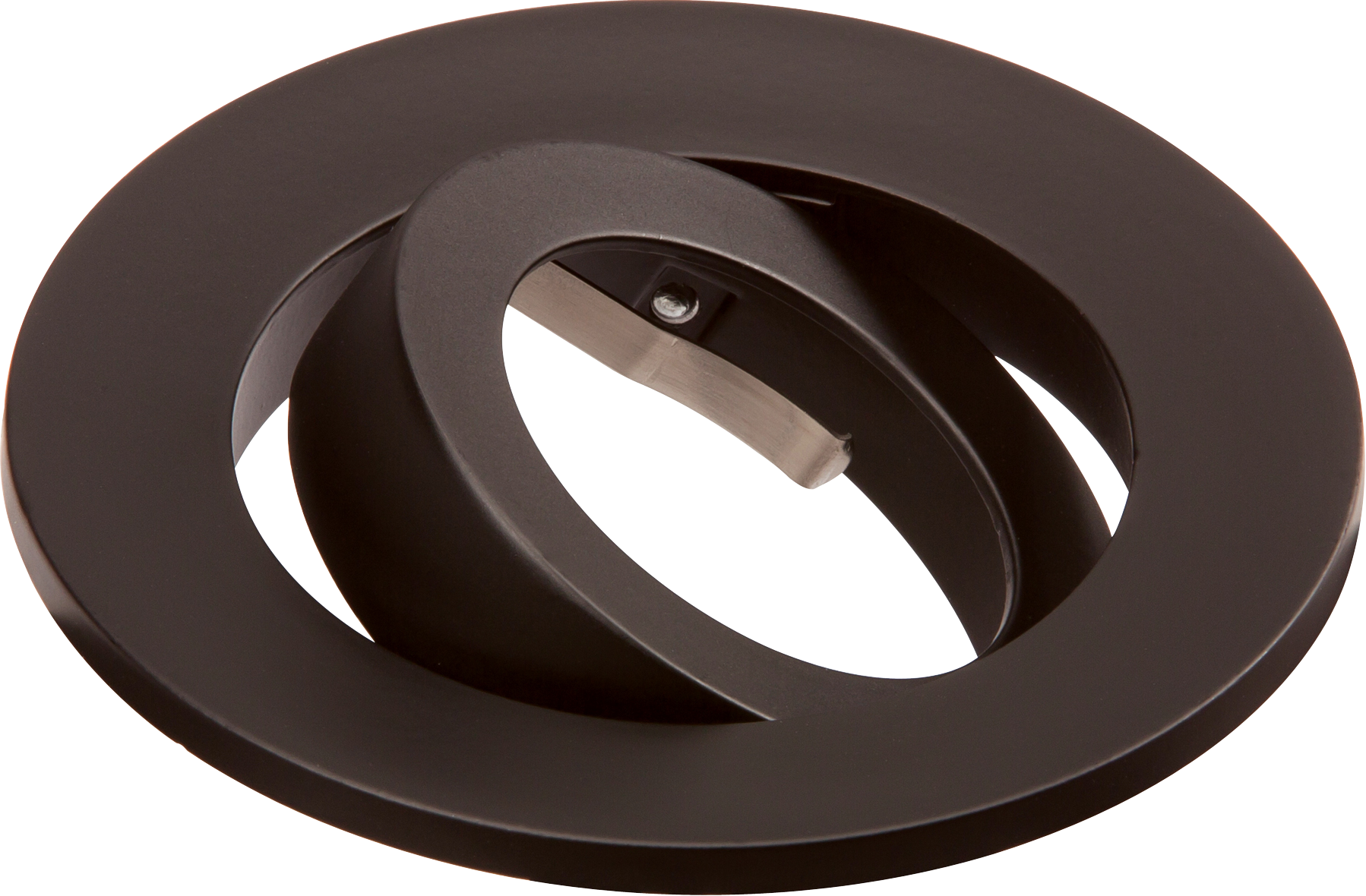 Evolve Fire Rated Twist & Lock Downlight Tilt Trim Bezel - Gunmetal