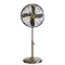 16" Antique Brass Stand Fan