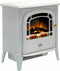 Chourchevel Optiflame Electric Stove - Matt White (2019A Model)