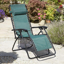 Textoline Reclining Chair - Green