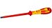 3.5X100mm Dextro Slotted Parallel Flat Head VDE Insulated Screwdriver