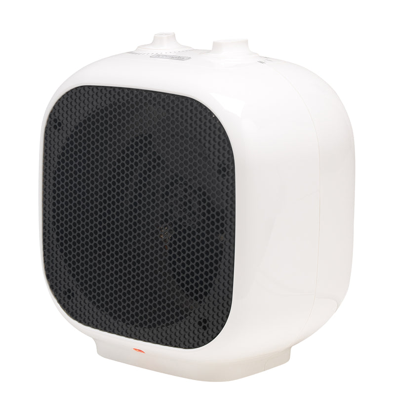 Qube Fan Heater - White