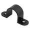 Black PVC Conduit Plain Saddle