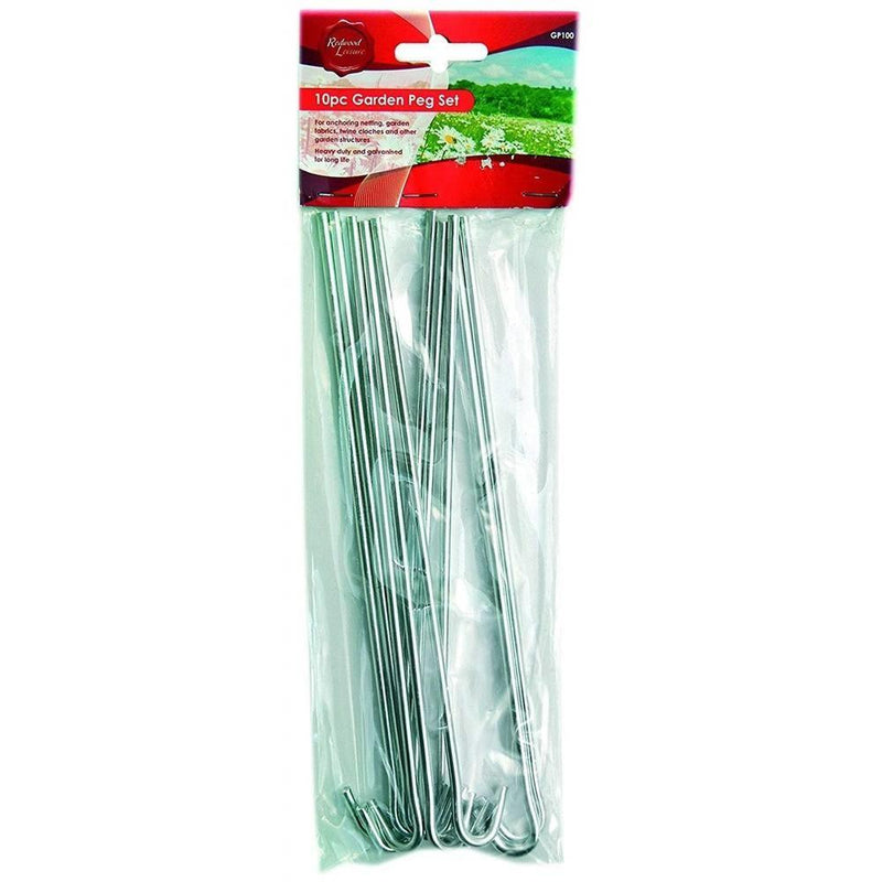 Garden & Tent Pegs - 10 Pack