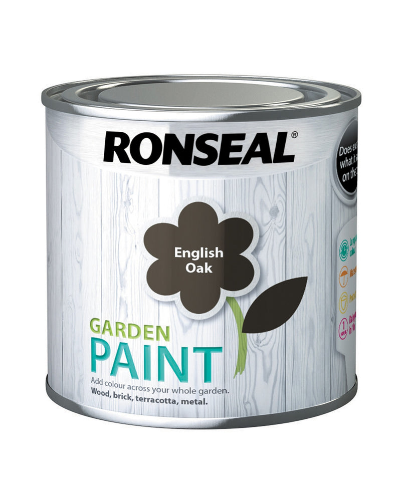 250ml Garden Paint - English Oak