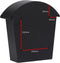 Classic 2 Post Box - Black