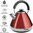 Venture 1.5L Pyramid Kettle, Red