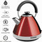 Venture 1.5L Pyramid Kettle, Red